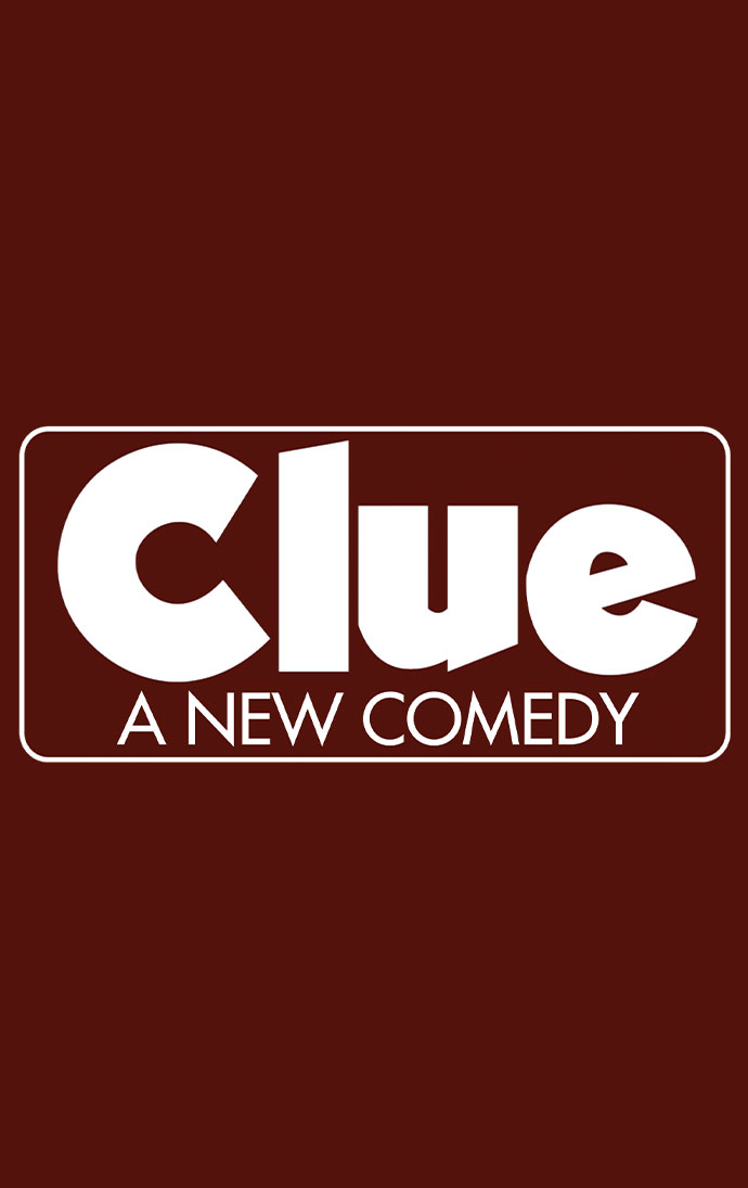 Logo: Clue A New Comedy